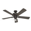 Hunter Hunter 3001145 52 in. Indoor 5 Blade Bronze Ceiling Fan 3001145